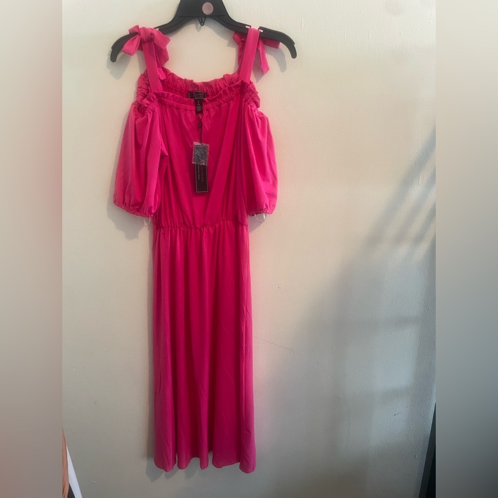 C. Wonder Vibrant Pink Dress